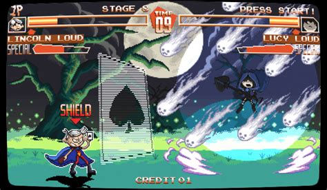 The Loud House fighting game mockup by ScepterDPinoy on DeviantArt