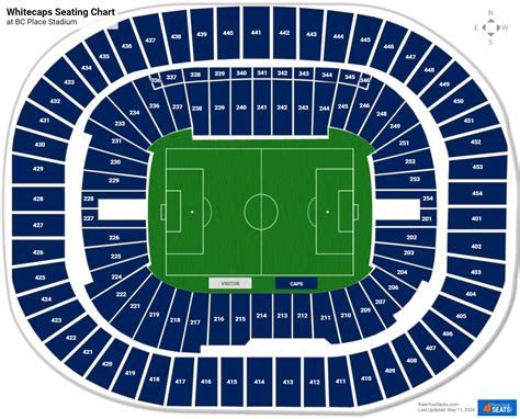 BC Place Stadium Seating Chart - RateYourSeats.com