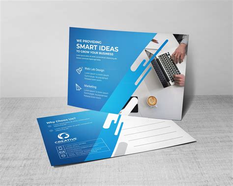 Creative Professional Postcard Design Template 002196 - Template Catalog