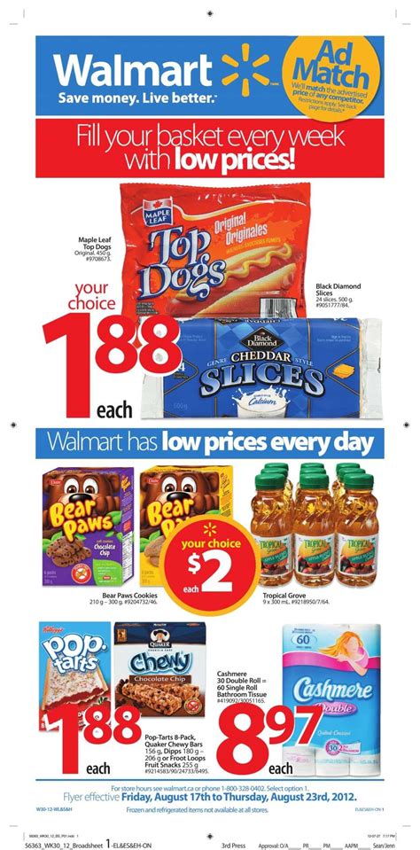 Walmart(ON) flyer Aug 17 to 23