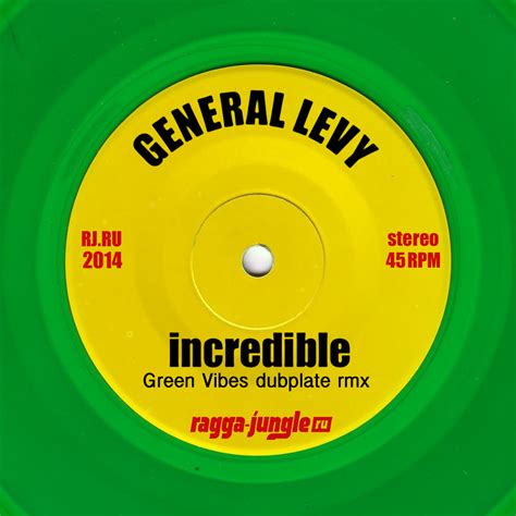 Free release: General Levy - Incredible | RaggaJungle.biz