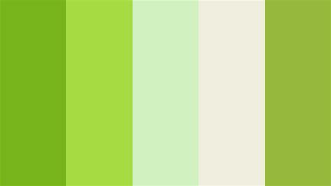 Matcha Green Color Palette