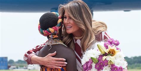 Melania Trump Begins Her African Tour, Promoting Her "Be Best" Campaign ...