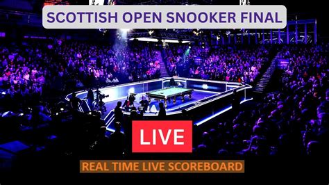 2022 SCOTTISH OPEN SNOOKER FINAL LIVE Score UPDATE Today Snooker Gary Wilson vs Joe O'Connor ...