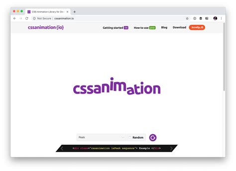 CSS Animation Libraries | CSS-Tricks