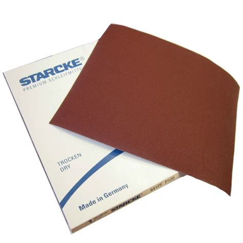 Abrasive Cloth Sheets by Starke Aluminium Oxide Grit