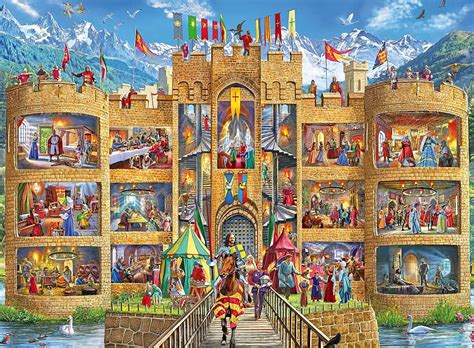 Buy Ravensburger - Cutaway Castle Puzzle 150pc