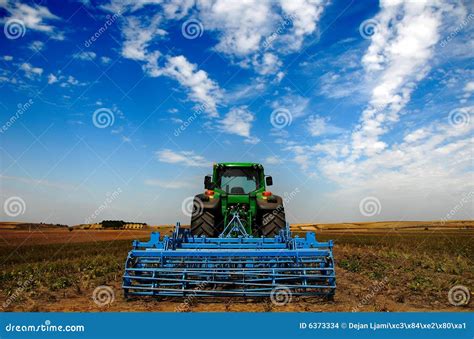 Tractor - Modern Agriculture Equipment Stock Images - Image: 6373334