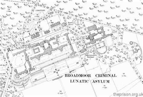 Broadmoor Criminal Lunatic Asylum, Crowthorne, Berkshire.