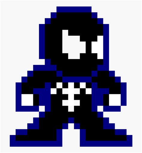 Minecraft Pixel Art Venom , Free Transparent Clipart - ClipartKey