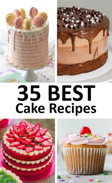 The 35 BEST Cake Recipes - GypsyPlate