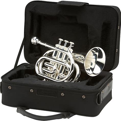 Allora MXPT-5801 Series Pocket Trumpet Silver | Guitar Center