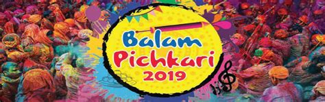 Chennai's Most Awaited Holi Party - Balam Pichkari 2019