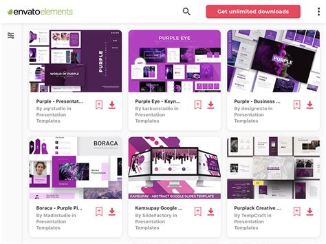 20 Best Free Purple Google Slides Themes Backgrounds 2024 | Envato Tuts+