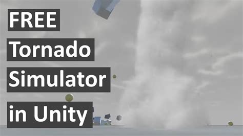 Tornado Simulator Game in Unity - YouTube