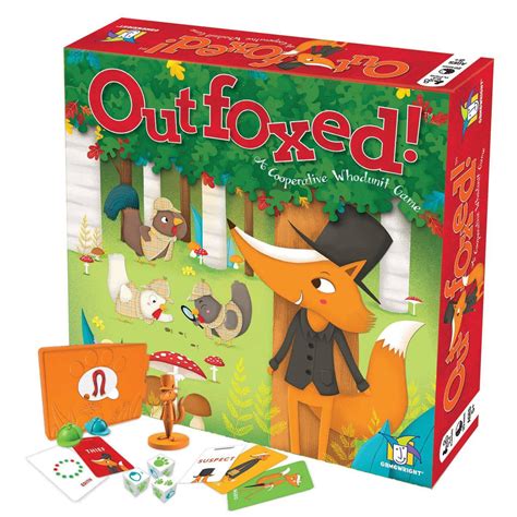 Outfoxed! Cooperative Board Game | Gamewright