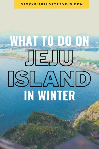 Jeju In Winter: Everything You NEED to Know Before You Go