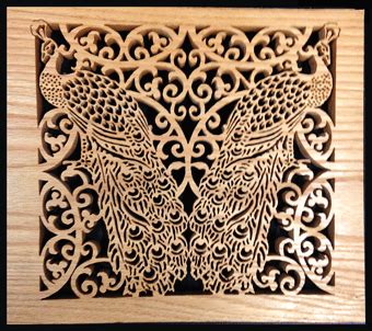 Scroll Saw Patterns :: Birds :: Two peacocks - | Scroll saw patterns, Scroll saw, Scroll saw pattern