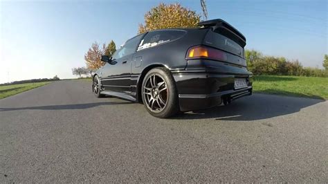 Honda Crx Turbo 2015 - YouTube