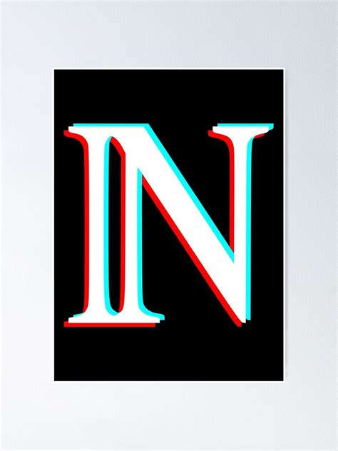 "Natural number symbol" Poster by designMarks | Redbubble