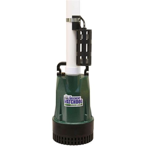 Basement Watchdog 1/2 HP Submersible Sump Pump-BW1050 - The Home Depot