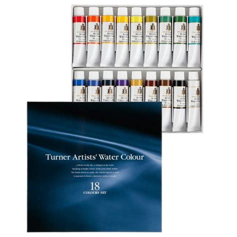 Turner Artists' Watercolor Set of 18, 15ml Vibrant Colors | Jerry's ...