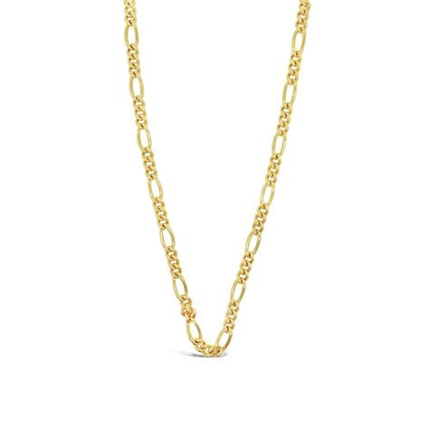 Yellow Gold Figaro Chain 50cm - Gold River Jewellers