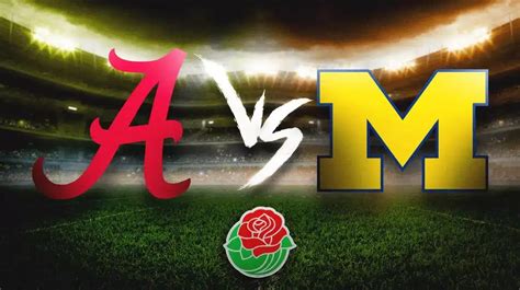 Alabama vs. Michigan prediction, odds, pick for College Football Playoff at Rose Bowl