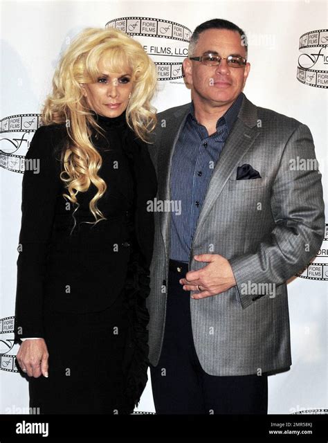 John Gotti, Jr. and Victoria Gotti at the Gotti press conference at the Sheraton New York Hotel ...