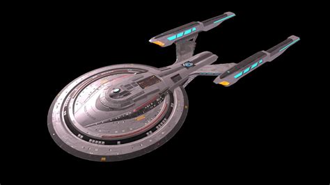 Star Trek Duderstadt-Class Starship 3D Model, 54% OFF