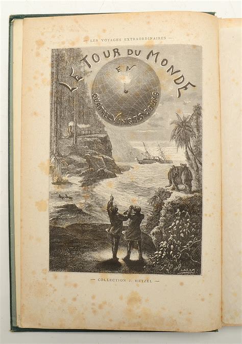 Jules Verne "Around the World in Eighty Days" French First Edition | EBTH