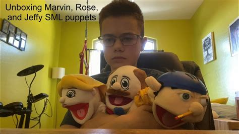 Unboxing Marvin, Rose, and Jeffy SML puppets - YouTube