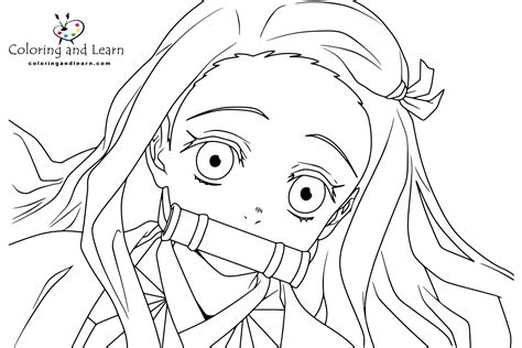 Nezuko Coloring Pages (FREE) (2024) - Coloring and Learn