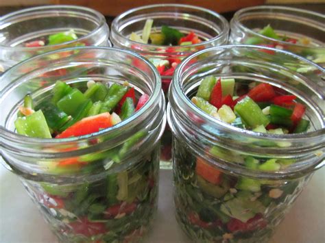 Hot Peppers in Jars for Canning