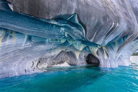 Marble Caves of Lake General Carrera (Chile) Stock Photo - Image of andes, green: 72559078