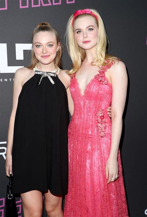 Dakota Fanning and Elle Fanning – “Teen Spirit” Special Screening in Hollywood • CelebMafia