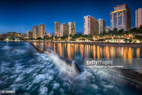 147 Waikiki Beach At Night Stock Photos, High-Res Pictures, and Images - Getty Images