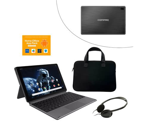 Compaq 10.1" 64GB Tablet with Accessories and Voucher - QVC.com