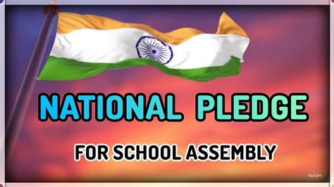 PLEDGE | ENGLISH | INDIAN NATIONAL PLEDGE | PLEDGE IN ENGLISH | INDIAN ...