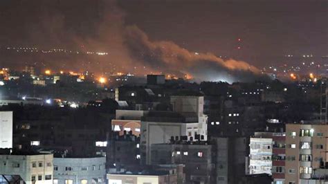 Israel airstrikes Hamas positions in Gaza Strip again | VIDEO | DEFENCE ...