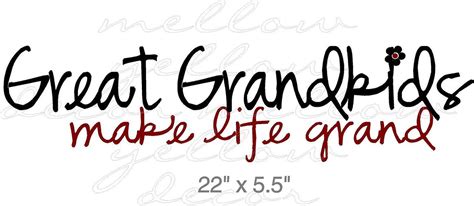 Grandkids Make Life Grand Decal | Quotes about grandchildren, Scrapbook quotes, Best quotes