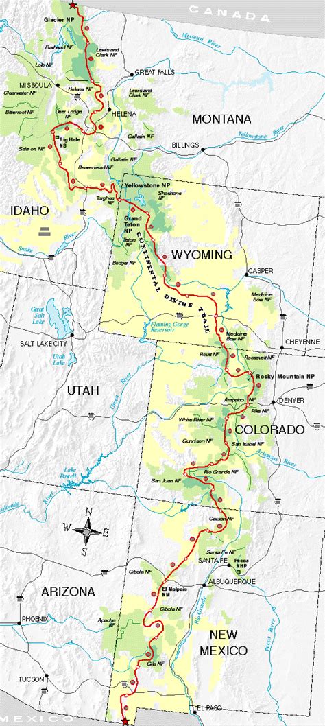 The Appalachian Trail [1764 x 9179] : r/MapPorn