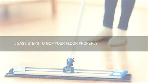 5 Easy Steps to Mop Your Floor Properly - CRAZY SPEED TECH