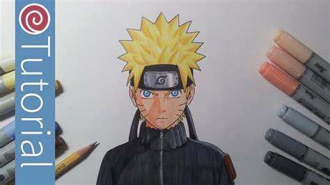 How to Draw Naruto from Naruto Shippuden | Drawing Tutorial - YouTube