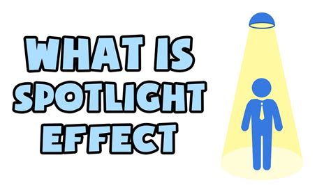 What is Spotlight Effect | Explained in 2 min - YouTube