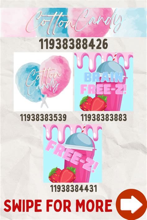 A decal set for food stalls! Use these bloxburg decals for a food ...