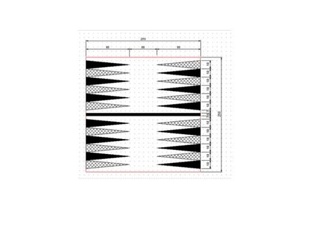 Backgammon board, Backgammon, Autocad