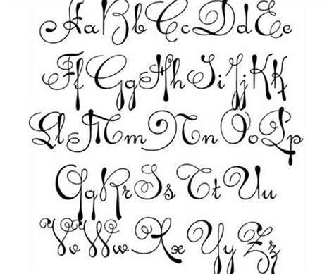 9+ Fancy Cursive Letters - JPG, Vector EPS, AI Illustrator