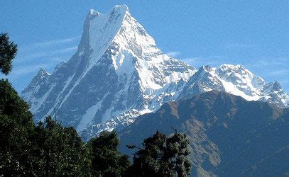 Machhapuchhre Mountain ~ Nepali Tourism Information