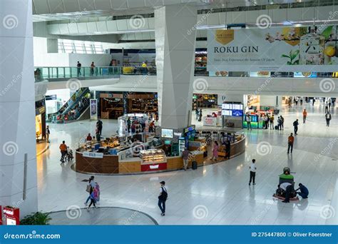 International Terminal at Indira Gandhi Airport in Delhi, India Editorial Image - Image of india ...